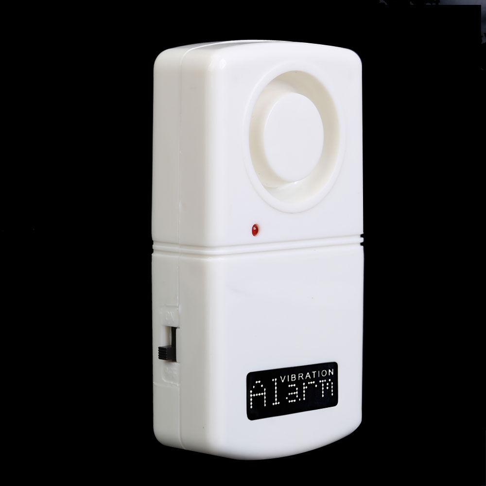 振動アラーム 120dB 防犯アラーム 大音量ドア・窓アラー - Wireless Door Sensor のレビューと価格