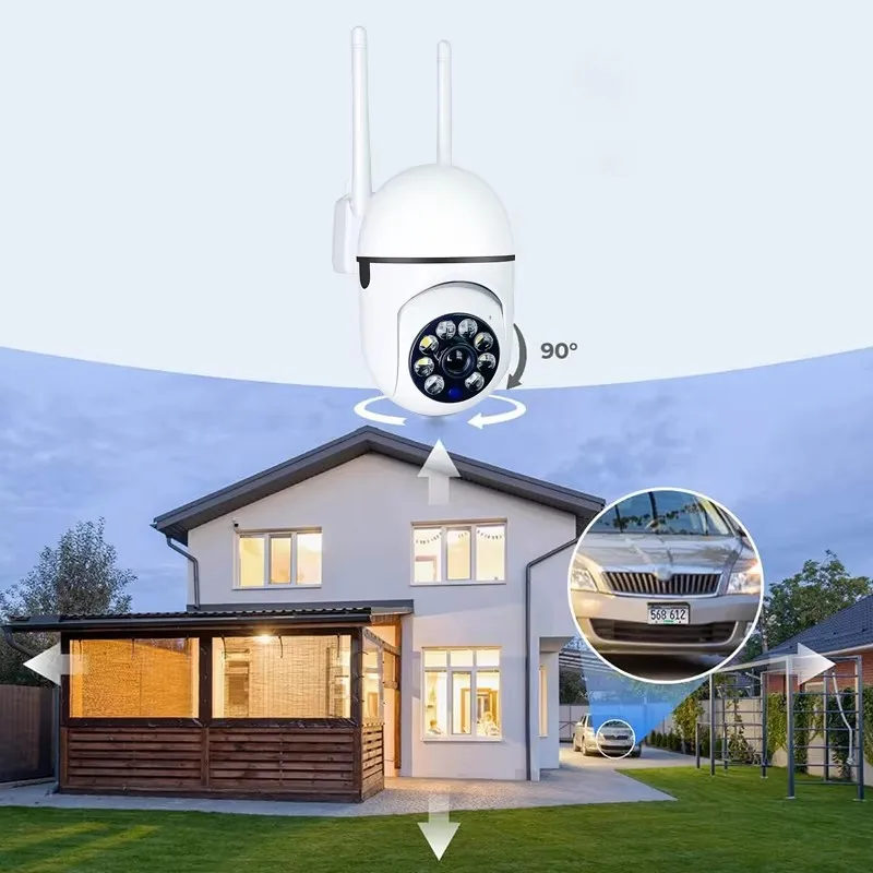 F-2MP Wifi IP ワイヤレスセキュリティ監視 PT - Smart Home Camera Ezviz のレビューと価格